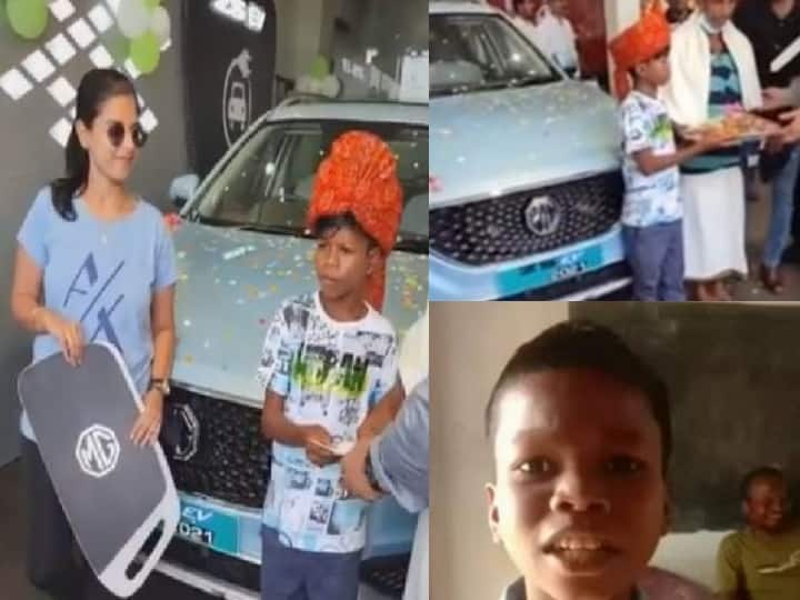 Did sahdev dirdo gets a car from MG Hector? know the fact 'बचपन का प्यार' फेम सहदेव दिरदो को MG Hector की 23 लाख की कार देने वाली खबर फर्जी है, जानिए क्या है सच्चाई