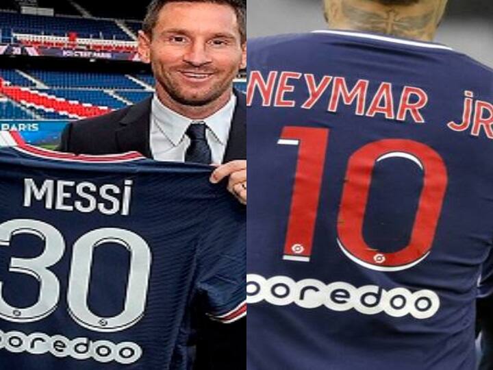 Lionel Messi gets grand welcome at PSG team he chose No. 30, Neymar Already Wears No. 10 at PSG Lionel Messi PSG: நம்பர் வேணாம் நண்பர் போதும்: ஜெர்ஸியை விட்டுக் கொடுத்த நேமர்; திரும்பக் கொடுத்த மெஸ்ஸி!