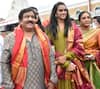 PV Sindhu at Tirupati Temple: యువక్రీడాకారుల కోసం త్వరలోనే అకాడమీ ప్రారంభిస్తా…తిరుమలలో పీవీ సింధు