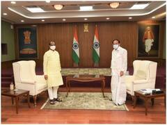 उपराष्ट्रपति  ने की लोकसभा अध्यक्ष ओम बिरला से मुलाकात, मॉनसून सत्र में विपक्षी सांसदों के व्यवहार पर जताई चिंता