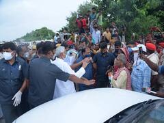 CM नीतीश ने बाढ़ प्रभावित क्षेत्र का किया दौरा, कम्युनिटी किचन और वैक्सीनशन सेंटर का लिया जायजा