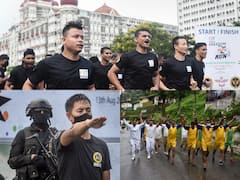 IN PICS | People From Around The Country Join In Fit India Freedom Run 2.0 on Friday