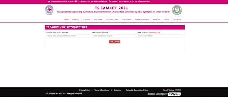TS EAMCET Answer Key 2021 Released at eamcet.tsche.ac.in- Here's Direct Link To Raise Objections TS EAMCET Answer Key 2021 Released - Here's Direct Link To Raise Objections