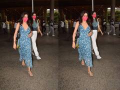 लॉन्ग मिडी पहने Janhvi Kapoor तो टीशर्ट पैंट में Khushi Kapoor दिखीं शानदार, एयरपोर्ट पर स्पॉट हुईं दोनों बहनें