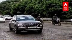 Satara : खड्ड्यांचा महामार्ग, टायर पंक्चर करून घेण्यासाठी टोल भरायचा? पुणे-बंगळुरु महामार्गावर खड्ड्यात रस्ते