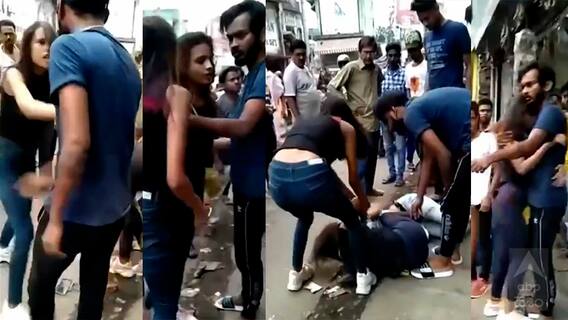 Viral Video: నారీ నారీ నడుమ మురారి...వామ్మో…నడిరోడ్డుపై ఏం జరిగిందంటే.....