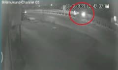 રાજકોટમાં સવારે સાયકલ પર નિકળેલા ઉદ્યોગપતિને બેફામ કારચાલકે અડફેટે લઈને ઉડાવતાં કરૂણ મોત, CCTV આવ્યા સામે