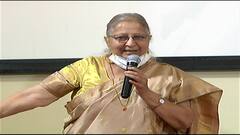 लोकसभेच्या माजी अध्यक्षा सुमित्रा महाजनांच्या बाबासाहेब पुरंदरेंना शुभेच्छा, म्हणाल्या...