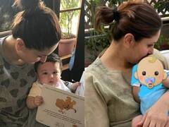 Jehangir Ali Khan Photo: तमाम विवादों के बीच करीना कपूर खान ने शेयर की बेटे जहांगीर की ऐसी तस्वीर, लिखी ये बात