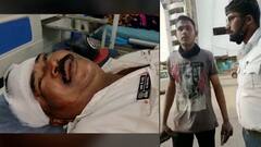 Kalyan : दुचाकीस्वाराचा वाहतूक पोलिसावर हल्ला, चेंकिंगसाठी थांबवल्यामुळे दगडानं मारहाण ABP Majha