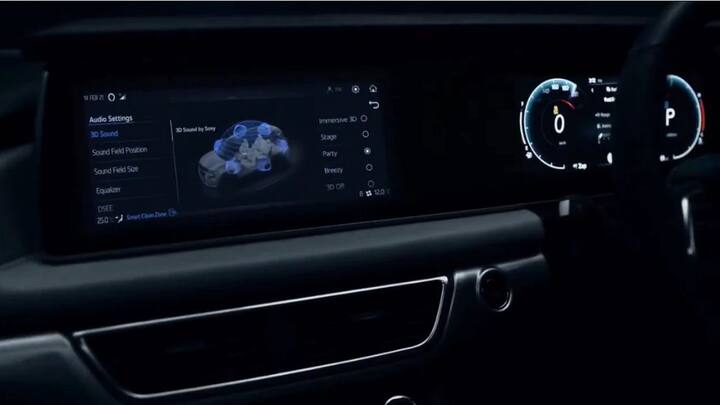 ਮਹਿੰਦਰਾ ਐਸਯੂਵੀ ਵਿੱਚ 13-ਚੈਨਲ ਡੀਐਸਪੀ ਐਂਪਲੀਫਾਇਰ ਦੇ ਨਾਲ 12 ਕਸਟਮ ਸਪੀਕਰ ਅਤੇ ਇੱਕ ਸਬ-ਵੂਫਰ ਹੈ। ਸੋਨੀ ਵਲੋਂ ਇਹ ਦਾਅਵਾ ਕੀਤਾ ਗਿਆ ਹੈ ਕਿ ਕਾਰ ਵਿੱਚ ਆਵਾਜ਼ ਬਹੁਤ ਸਪਸ਼ਟ ਅਤੇ ਵਧੀਆ ਸੰਗੀਤ ਅਨੁਭਵ ਦੇਵੇਗੀ।