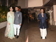 मांग टीका, झुमके और गले में हार... बहन Rhea Kapoor की शादी में बला की खूबसूरत लगीं Sonam Kapoor, पापा Anil Kapoor का दिखा ट्रेडिशनल लुक