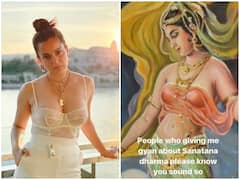 ब्रालेट को लेकर ट्रोल करने वालों पर भड़की Kangana Ranaut, पुरानी पेंटिग शेयर कर कहा- सनातन धर्म का ज्ञान देने वालों, तुम...