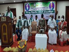 பாரம்பரிய நெல் விதைகளை கைமாற்றும்  திருவாரூரில் 15ஆவது ஆண்டு தேசிய நெல் திருவிழா