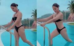 समंदर किनारे Rubina Dilaik ने बिकिनी में दिए ऐसे पोज, देखने वाले भी खो बैठे होश!