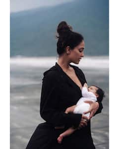 FIRST PICS! Lisa Haydon's Husband Reveals Newborn Baby Girl's Name