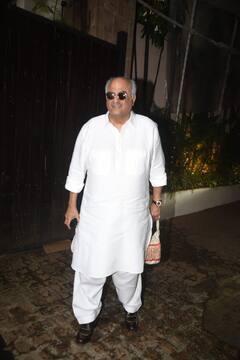Rhea Kapoor Wedding: ताऊ Boney Kapoor से लेकर कजिन Shanaya Kapoor तक, बन-ठन कर शादी में पहुंच रहे परिवार के लोग, देखें तस्वीरें