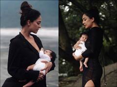 FIRST PICS! Lisa Haydon's Husband Reveals Newborn Baby Girl's Name