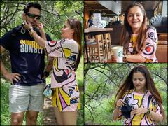 IN PICS | ‘Bigg Boss 14’ Winner Rubina Dilaik Looks Fresh As Daisy In Her Co-Ord Outfit