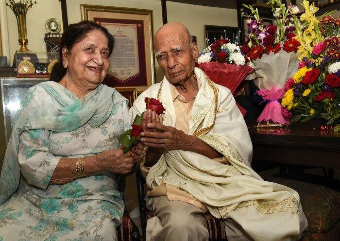 musician khayyam wife jagjit kaur died at 93 ANN दिवंगत संगीतकार खय्याम की पत्नी जगजीत कौर का निधन