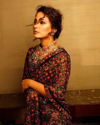 ફેન્સને પણ હિના ખાનની આ સાડી વાળો અવતાર ખુબ પસંદ આવી રહ્યો છે, અને દરેક તેની પ્રસંશા કરી રહ્યાં છે.