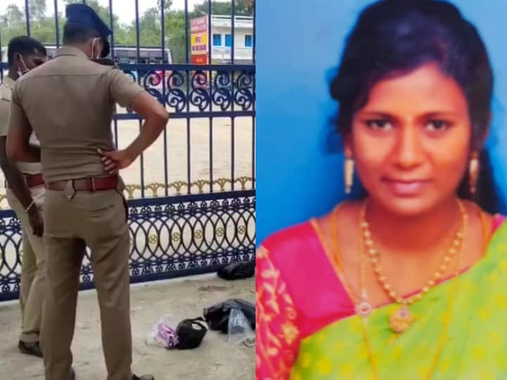 Kanchipuram husband kills wife he tried to suicide வேலைக்குச் செல்லாத கணவர்... பிரிந்து வந்த மனைவி: விரட்டி வந்து கொலை செய்த கணவன்!