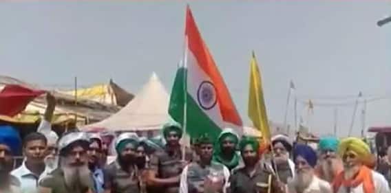 Kundali Border 'ਤੇ ਕਿਸਾਨਾਂ ਨੇ ਮਨਾਇਆ ਆਜ਼ਾਦੀ ਦਿਹਾੜਾ