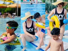 कंगना रनौत ने भतीजे पृथ्वी के साथ वाटर पार्क में बिताया क्वैलिटी टाइम, शेयर की मस्ती से भरी ये तस्वीरें