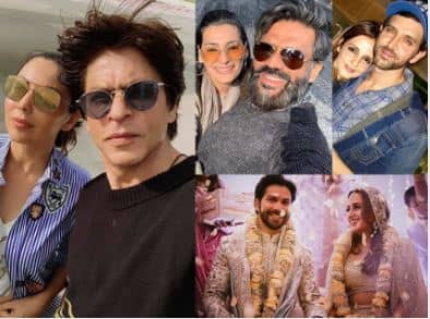 बॉलिवूड सेलिब्रेटींच्या प्रेमकहाण्या खूप जबरदस्त आहेत. आज आपण अशा काही जोड्यांबद्दल जाणून घेऊयात ज्यांनी आपल्या बालपणीच्या प्रेमालाच आयुष्यभराचा साथीदार बनवलं. या सेलिब्रेटीच्या लिस्टमध्ये वरुण धवन, शाहरुख खान, आयुष्मान खुराना, ऋतिक रोशन, सुनील शेट्टी यांची नाव आहेत.