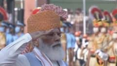 PM Modi पहुंचे लाल किला, शुरू होगा 75th Independence Day का जश्न