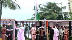 Independence Day 2021 : मुख्यमंत्री Uddhav Thackeray यांच्या हस्ते मंत्रालयात ध्वजारोहण ABP Majha