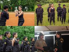 In Pics: 'मिशन फ्रंटलाइन' शो में दिखेगा Sara Ali Khan का इंटेंस लुक और एक्शन अवतार, देखें तस्वीरें