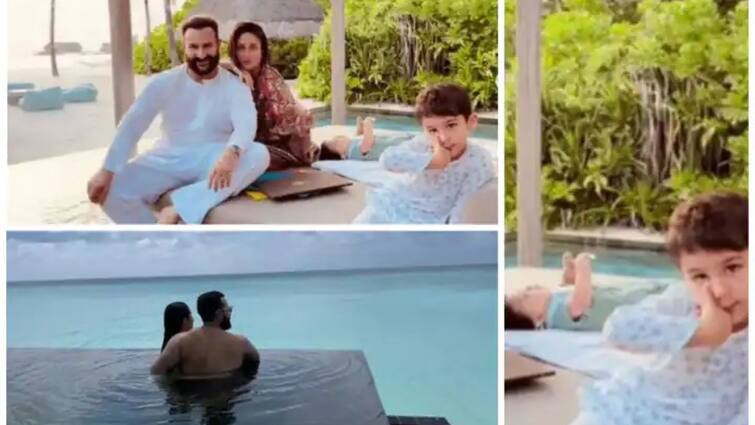 Saif Ali Khan Birthday: Kareena Kapoor Wishes Hubby With Adorable Family PICS From Maldives Featuring Sons Taimur & Jeh Saif Ali Khan Birthday: 'তোমার সঙ্গে অনন্তকাল থাকতে চাই', সেফ আলি খানকে শুভেচ্ছাবার্তা করিনার