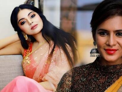 Meera Mithun arrested: Big Boss Sanam Shetty wishes to Tn police மீரா மிதுன் கைது: போலீசாரை பாராட்டிய ‛பிக்பாஸ்’ சனம் ஷெட்டி! உங்க சண்டைக்கு ‛எண்ட்’டே இல்லையா!