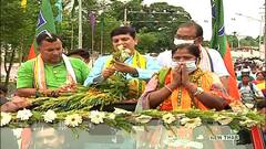 BJP Ashirwad Yatra: ত্রিপুরার 'দিদি' প্রতিমা ভৌমিককে নিয়ে শুরু BJP-র আশীর্বাদ যাত্রা