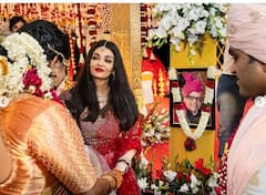 Aishwarya Rai Bachchan’s Daughter Aaradhya Comforts Aunt At Her Bidaai Ceremony; PICS VIRAL
