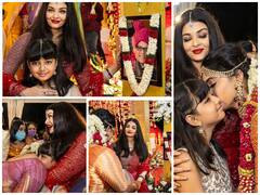 Aishwarya Rai Bachchan’s Daughter Aaradhya Comforts Aunt At Her Bidaai Ceremony; PICS VIRAL