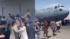 Afghanistan Crisis : আতঙ্কের আফগানিস্তান, আমেরিকার সামরিক বিমানের চাকায় মেলে দেহাংশ !