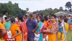 Laxmir Bhandar : লক্ষ্মীর ভাণ্ডারের ফর্ম বিলিকে কেন্দ্র করে চূড়ান্ত বিশৃঙ্খলা বর্ধমানে, ঘটনাস্থলে মন্ত্রী স্বপন দেবনাথ