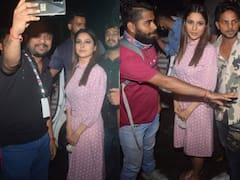 Dance Deewane के सेट पर पहुंचीं Shehnaaz Gill को फैंस ने घेरा, सेल्फी लेने की मची होड़, मुश्किल से निकलीं शहनाज