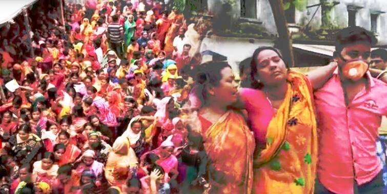 Malda Chanchal lady fell ill while standing on line for Laxmi Bhandar Laxmi Bhandar : 