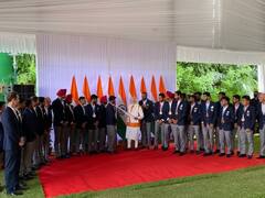 In PICS | PM Modi Hosts India's Tokyo 2020 Olympians At His Residence In Delhi