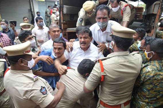 Nara Lokesh Arrested, Pics: నారా లోకేశ్ అరెస్టు.. రమ్య ఇంటి వద్ద తీవ్ర ఉద్రిక్తత, పలువురు నేతల్ని బలవంతంగా..