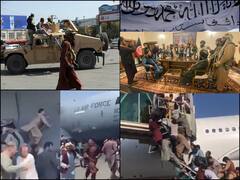 Afghanistan Crisis Photos: काबुल एयरपोर्ट पर भयावह नज़ारा, हजारों की भीड़ देश छोड़ने को बेचैन