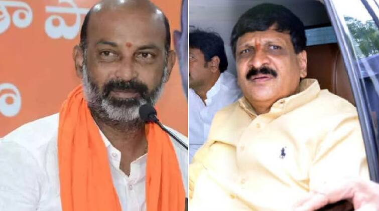 Dialogue War Between Bandi Sanjay and MLA mynampally hanumantha rao goes hot Bandi Sanjay vs Mynampally: బండి సంజయ్.. నువ్వు ఓ బచ్చా.. ఎమ్మెల్యే మైనంపల్లి బూతు పురాణం.. గలీజు మాటలతో నేతల రచ్చ