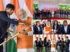 In Pics |ऑलिम्पिकवीरांशी पंतप्रधान नरेंद्र मोदी यांची 'चाय पे चर्चा', चोप्राला चुरमा आणि सिंधुला आईस्क्रिमची मेजवानी