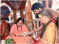 उत्तराखंड: राज्यपाल बेबी रानी मौर्य ने किया हरिद्वार दौरा, जलाभिषेक कर विश्व कल्याण की कामना