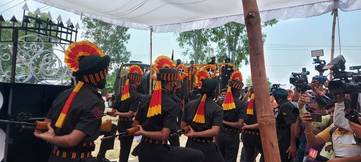 ਲੈਫਟੀਨੈਂਟ ਕਰਨਲ ਅਬੀਤ ਸਿੰਘ ਦਾ ਸਸਕਾਰ