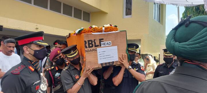 ਲੈਫਟੀਨੈਂਟ ਕਰਨਲ ਅਬੀਤ ਸਿੰਘ ਦਾ ਸਸਕਾਰ