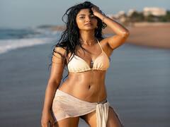 Actress Keerthi Pandian  pics | ஆசை தூண்டிலில் மாட்டிக்கொண்டு இது தத்தளித்து துடிக்கிறதே - கீர்த்தி பாண்டியன் போட்டோஷூட்